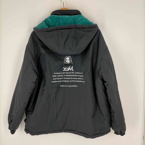 エックスガール X-girl REVERSIBLE QUILTED JACKET レディース JPN:M
