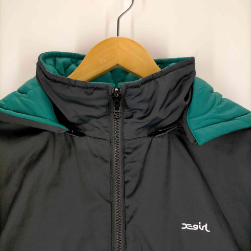 エックスガール X-girl REVERSIBLE QUILTED JACKET レディース JPN:M