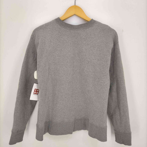 オーラリー AURALEE BACK WOOL SWEAT BIG P/O メンズ 3