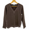 ウールリッチ WOOLRICH Vネックステッチデザイントップス レディース import:M