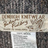 Denbigh Knitwear イングランド製 ショールカラー ウールメランジカーディガン レディース import:L
