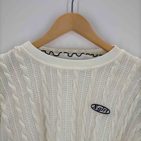エックスガール X-girl LAYERED 2PCS TOPS レディース JPN:M