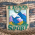 TT&CO SPORT 香港製 総柄 ウールニットセーター メンズ import:M