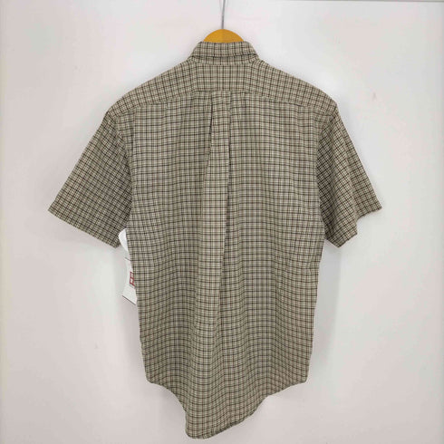ポロバイラルフローレン Polo by RALPH LAUREN BLAIRE モーリシャス製 ポニー刺繍 ボタンダウンコットン半袖シャツ メンズ import:XS