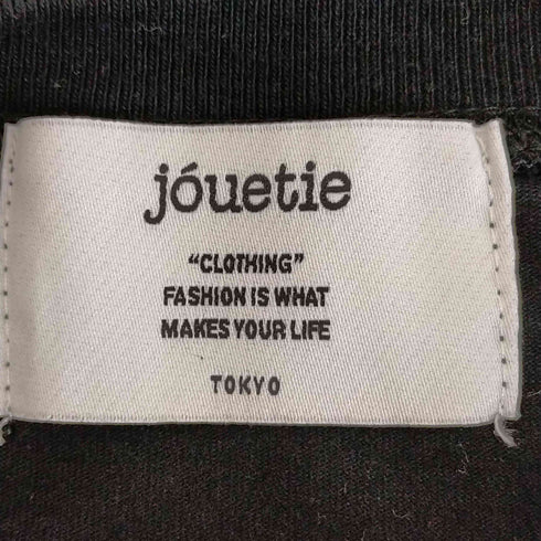 ジュエティ jouetie バタフライドッキング Tシャツ レディース JPN:M