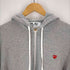 プレイコムデギャルソン PLAY COMME des GARCONS AD2021 HOODED SWEAT SHIRT WITH SMALL RED HEART メンズ JPN:L