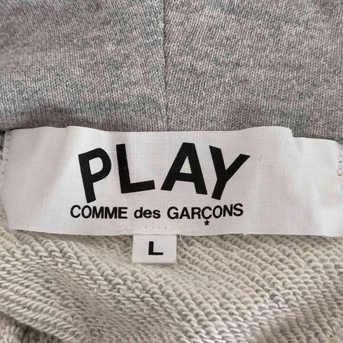 プレイコムデギャルソン PLAY COMME des GARCONS AD2021 HOODED SWEAT SHIRT WITH SMALL RED HEART メンズ JPN:L