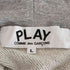 プレイコムデギャルソン PLAY COMME des GARCONS AD2021 HOODED SWEAT SHIRT WITH SMALL RED HEART メンズ JPN:L