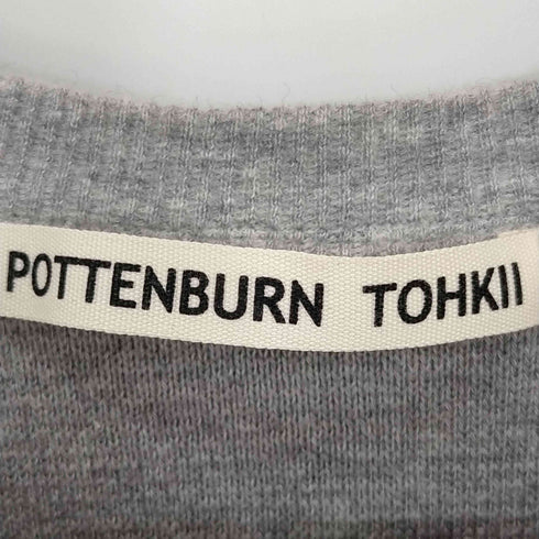 POTTENBURN TOHKI メッシュスリーブ 半袖カットソー レディース