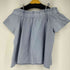 レイビームス Ray BEAMS ピンストライプ オフショルダー ブラウス レディース ONE SIZE