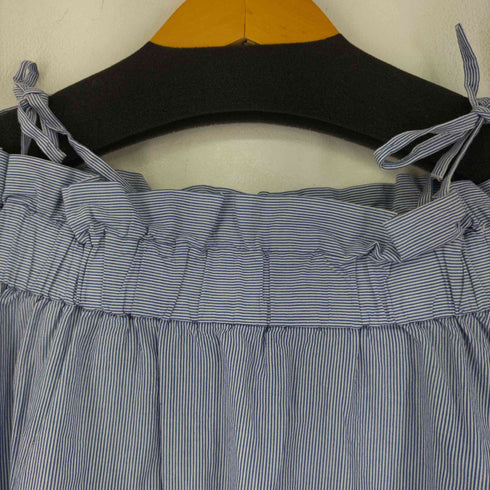 レイビームス Ray BEAMS ピンストライプ オフショルダー ブラウス レディース ONE SIZE