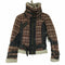 デシグアル Desigual ツイード切替ムートンジャケット レディース FR:36