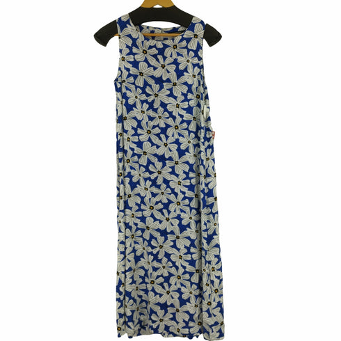 les essentiels de MONOPRIX フラワーデザイン ノースリーブレーヨンワンピース レディース EUR:38
