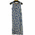 les essentiels de MONOPRIX フラワーデザイン ノースリーブレーヨンワンピース レディース EUR:38