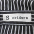 Sorridere フリルデザイン ストライプオーガンジーシャツ レディース JPN:M