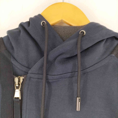ディーゼルブラックゴールド DIESEL BLACK GOLD スリーブポケット ダブルジップフーディ メンズ import:XL