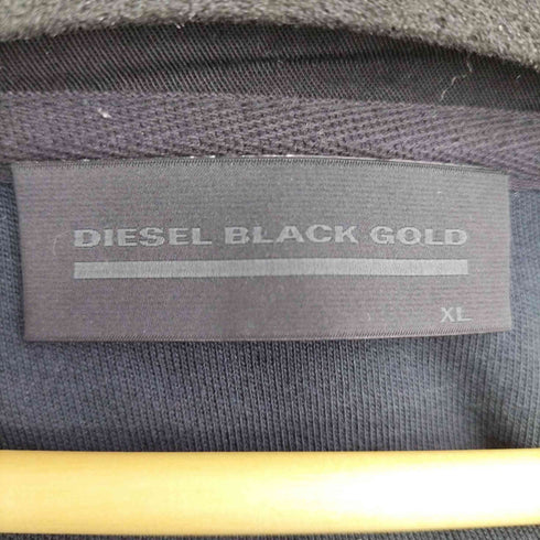 ディーゼルブラックゴールド DIESEL BLACK GOLD スリーブポケット ダブルジップフーディ メンズ import:XL