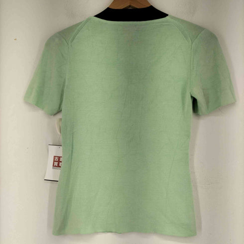ランバンコレクション LANVIN COLLECTION ボックスネック シルク100カットソー レディース EUR:38