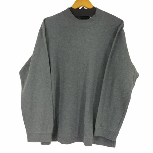 エディーバウアー Eddie Bauer モックネック コットンL/Sカットソー メンズ import:S