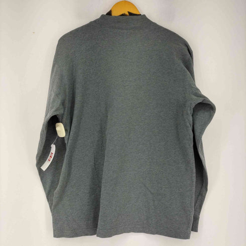 エディーバウアー Eddie Bauer モックネック コットンL/Sカットソー メンズ import:S