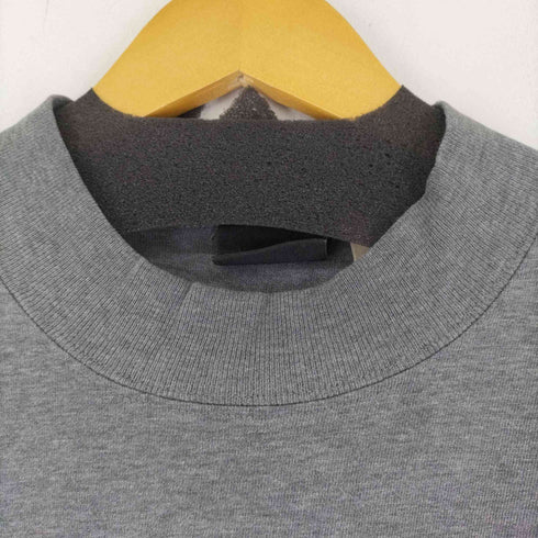 エディーバウアー Eddie Bauer モックネック コットンL/Sカットソー メンズ import:S