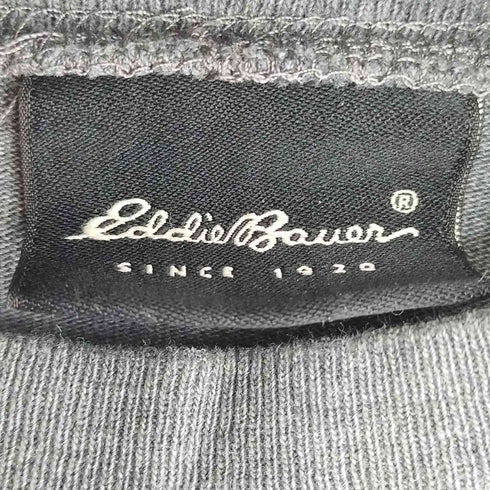 エディーバウアー Eddie Bauer モックネック コットンL/Sカットソー メンズ import:S