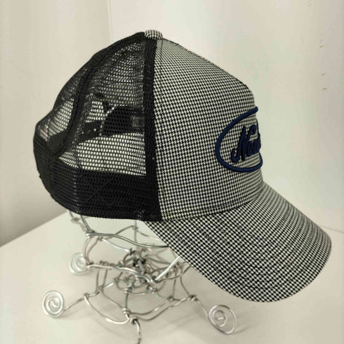 ニューエラ NEW ERA フロントロゴ 千鳥格子 x メッシュキャップ メンズ