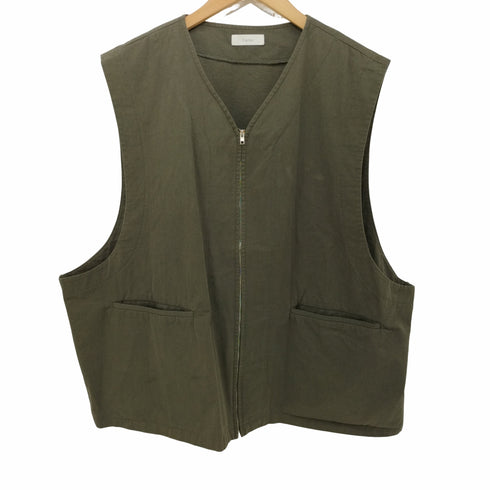 フラネ flaner Loose military vest ルーズミリタリーベスト メンズ JPN:L