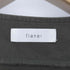 フラネ flaner Loose military vest ルーズミリタリーベスト メンズ JPN:L