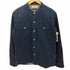 ビーミングバイビームス B:MING by BEAMS バンドカラー デニムウエスタンシャツ メンズ JPN:L