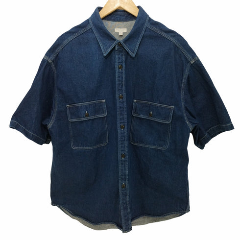 ビューティーアンドユースユナイテッドアローズ BEAUTY & YOUTH UNITED ARROWS BY デニム ワイド ショートスリーブ メンズ JPN:L