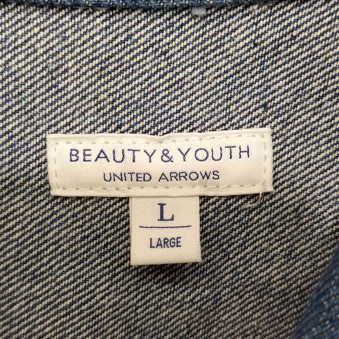 ビューティーアンドユースユナイテッドアローズ BEAUTY & YOUTH UNITED ARROWS BY デニム ワイド ショートスリーブ メンズ JPN:L