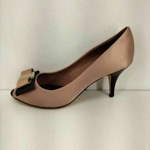 ジュゼッペザノッティデザイン GIUSEPPE ZANOTTI DESIGN ビジューリボンハイヒール レディース 37.5