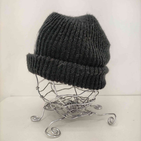 リップンディプ RIPNDIP MADE IN THE USA LORD NERMAL RIBBED BEANIE 猫ワッペンアクリルビーニー メンズ
