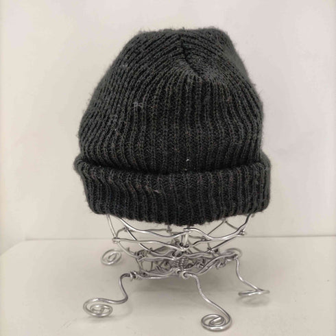 リップンディプ RIPNDIP MADE IN THE USA LORD NERMAL RIBBED BEANIE 猫ワッペンアクリルビーニー メンズ