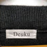 DEUKU サイドボタンニットベスト メンズ