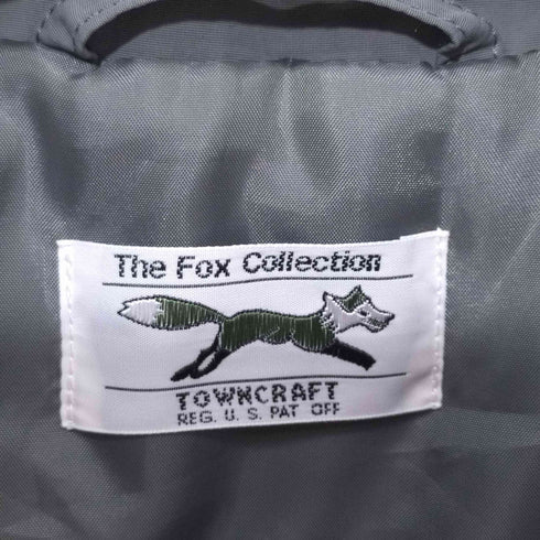 フリークスストア FREAKS STORE 2023 The Fox Collection TOWNCRAFT ロゴ刺繍 ハーフジップナイロンジャケット メンズ JPN:L