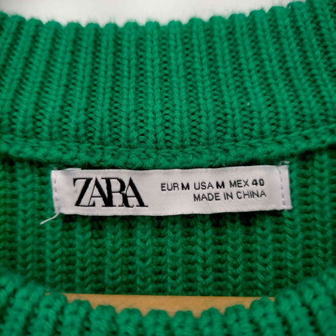 ザラ ZARA Dusty Lavender Sweater メンズ import:L