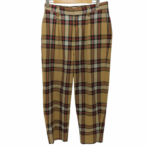 モンキータイム MONKEY TIME TW BEIGE CHECK WIDE 1P PANTS ワイドパンツ メンズ JPN:M