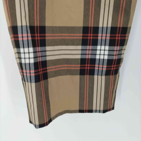 モンキータイム MONKEY TIME TW BEIGE CHECK WIDE 1P PANTS ワイドパンツ メンズ JPN:M