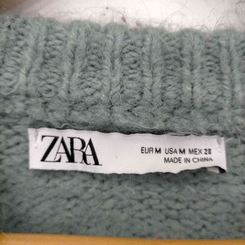 ザラ ZARA MEN ACRYLIC F/S R/N JERSEY レディース import:M
