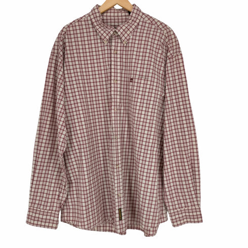 ティンバーランド Timberland フロントロゴ刺繍タータンチェックL/S シャツ メンズ JPN:XL