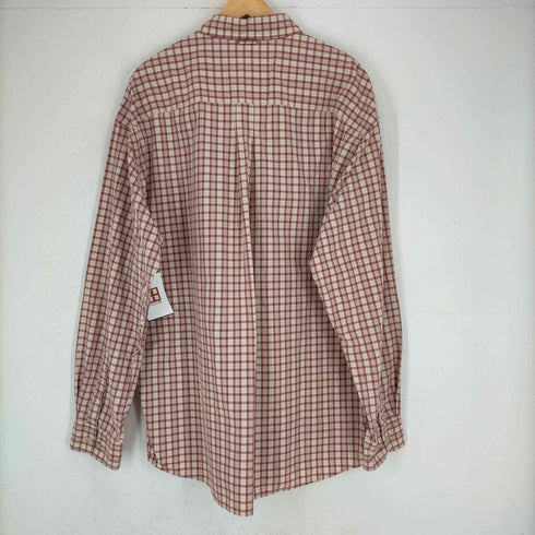 ティンバーランド Timberland フロントロゴ刺繍タータンチェックL/S シャツ メンズ JPN:XL