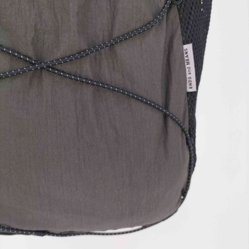エンズアンドミーンズ ENDS and MEANS Packable Nylon Backpack パッカブルナイロンバックパック メンズ