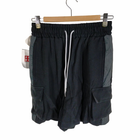 アナソルール ANASOLULE 21SS RELAXING SHORTS スエード切替 ハーフパンツ メンズ JPN:M