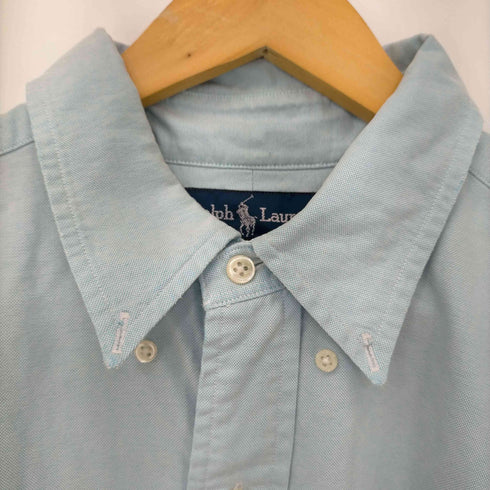 ラルフローレン RALPH LAUREN BLAKE ポニー刺繍 コットンS/Sシャツ メンズ import:XL