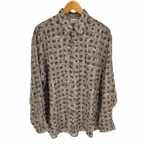 RE UNION 総柄レーヨンL/S シャツ メンズ JPN:M