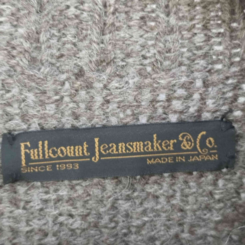 フルカウント FULLCOUNT OLD FISHERMANS WOOL KNIT SWEATER オールド フィッシャーマン ウールニット メンズ 40