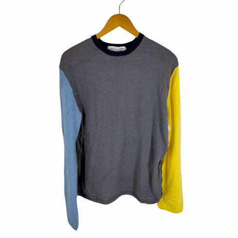 コムデギャルソンシャツ COMME des GARCONS SHIRT マルチカラー 切替 クルーネックニット メンズ JPN:L