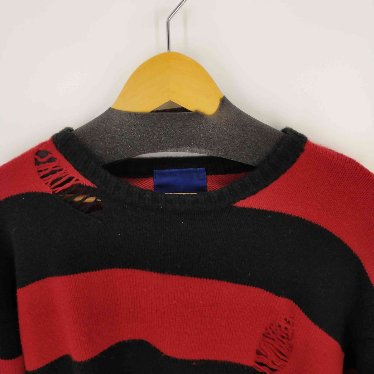 CASPER JOHN AIVER　ダメージ　ニット　オーバーサイズ　ビッグニット　ドロップショルダー　メンズ　ZARA スウェット　cray tokyo LHP  CASPER JOHN AIVER（キャスパージョンアイバー）の「CASPER JOHN AIVER